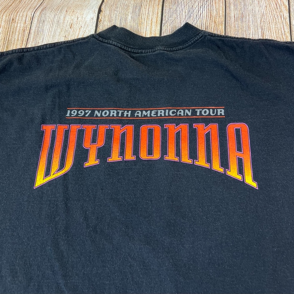 Vintage 90s Tultex Wynonna Judd Country Music 1997 Tour T Shirt Size 2XL - Picture 6 of 8